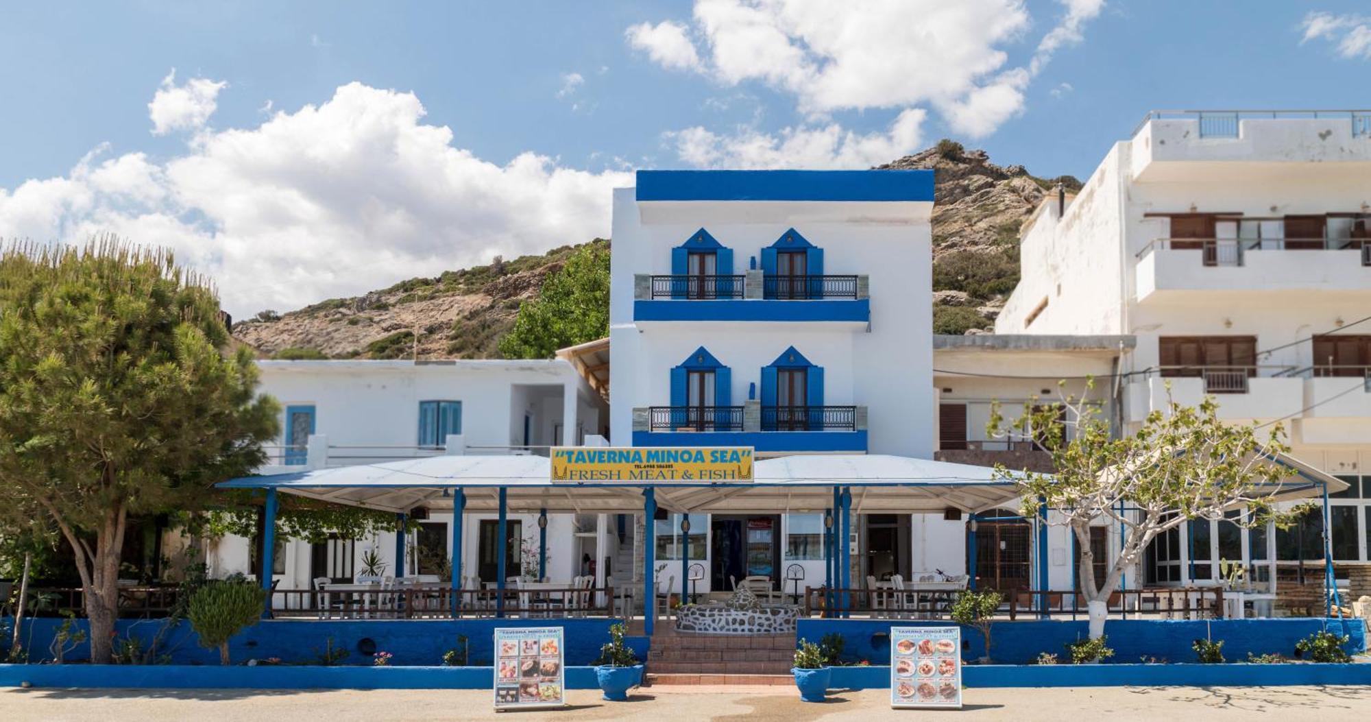 Minoa Sea Rooms Tsoutsouros  Ngoại thất bức ảnh